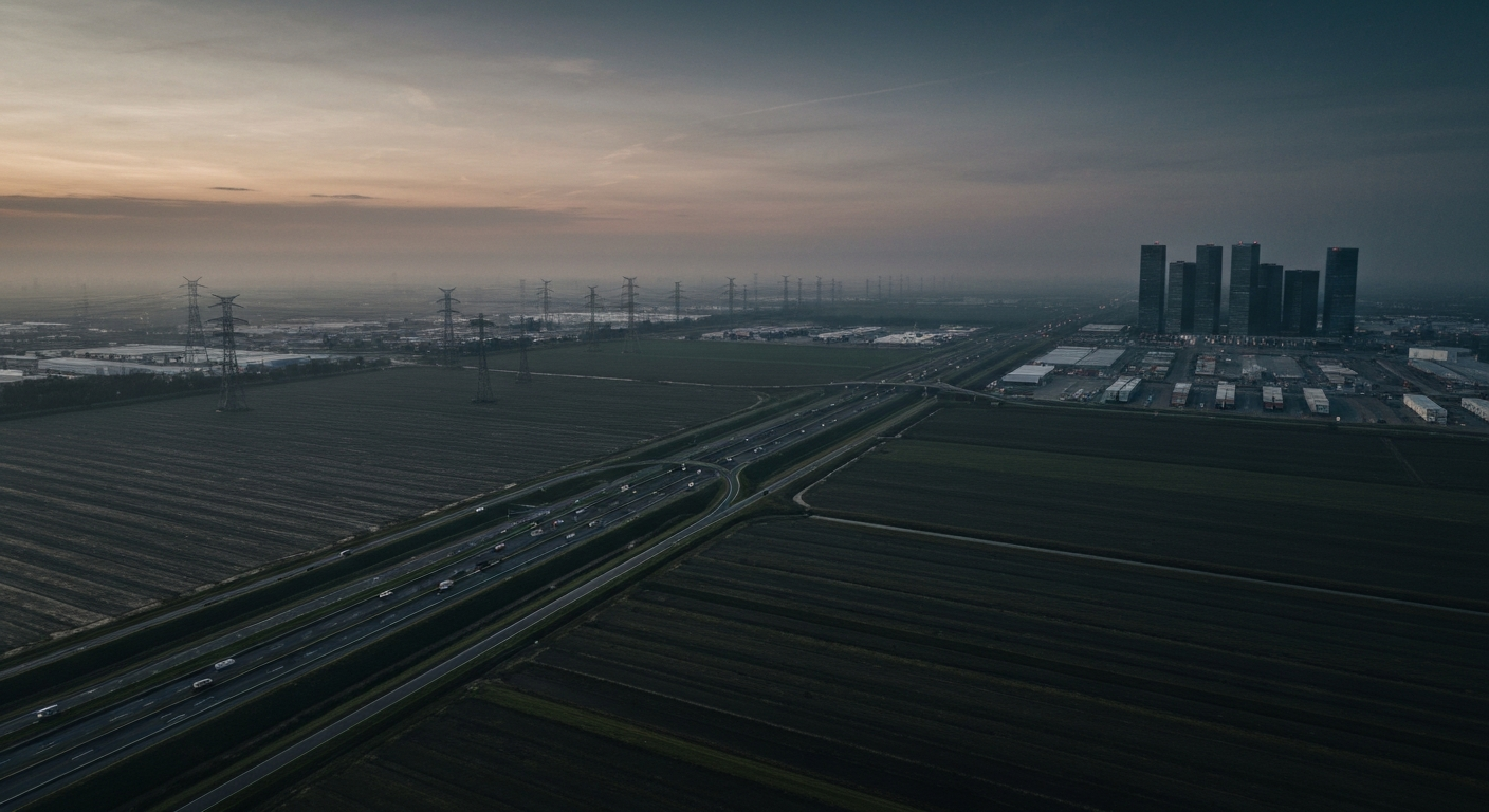 Europäische Infrastruktur- und Gebietsentwicklung aus der Vogelperspektive